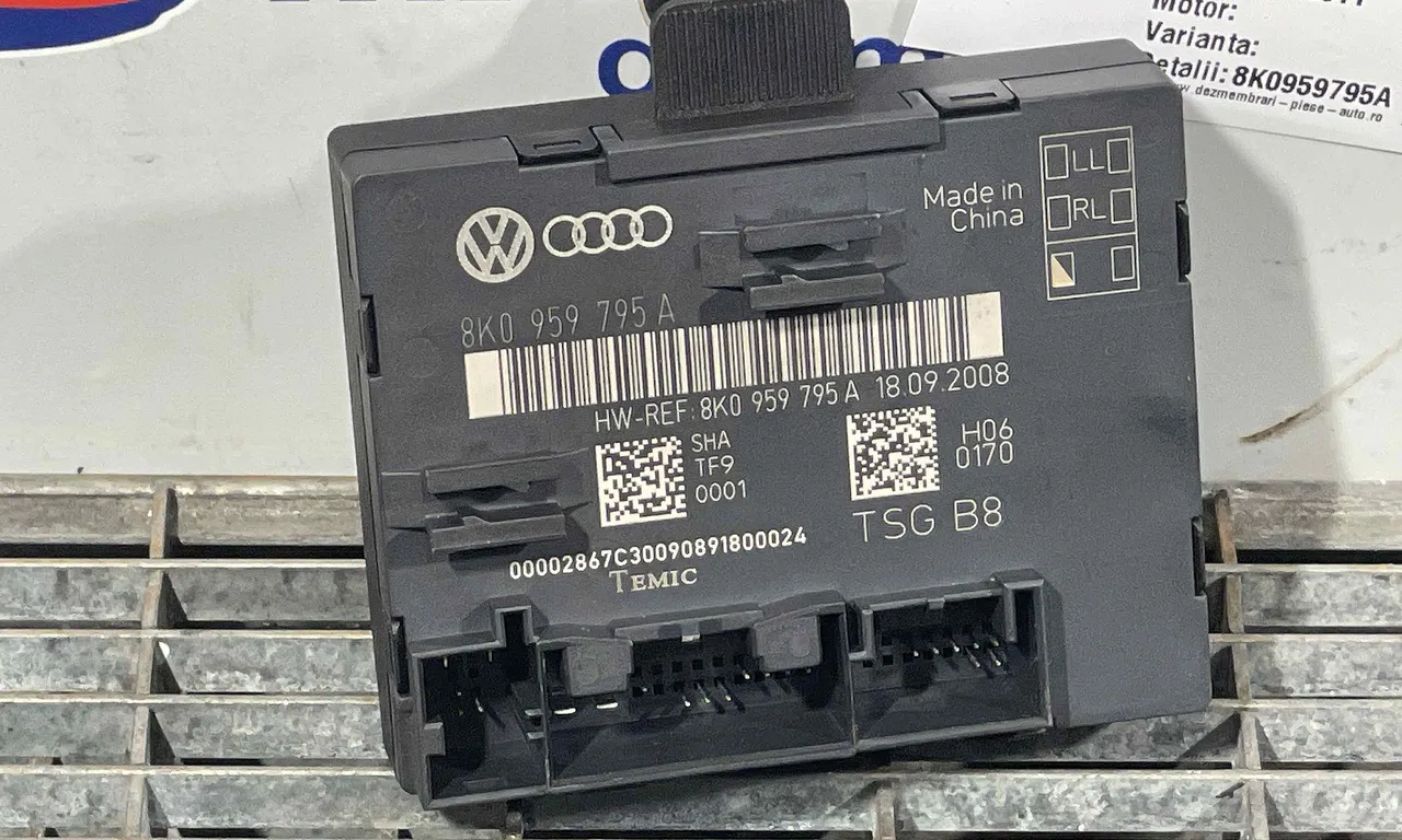 MODUL USA/STANGA SPATE AUDI A4 B8 2007-2017