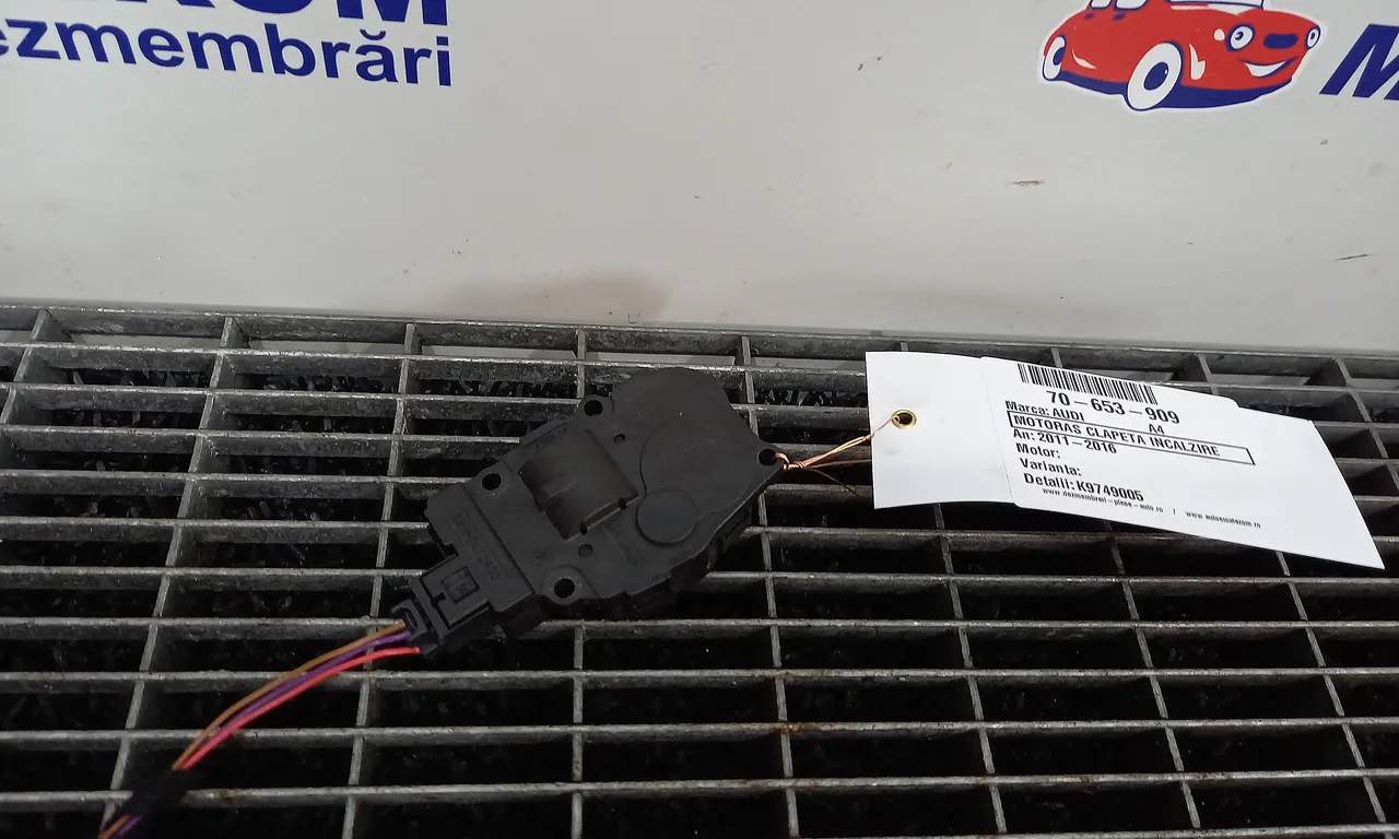 MOTORAS CLAPETA INCALZIRE AUDI A4 B8 2007-2017