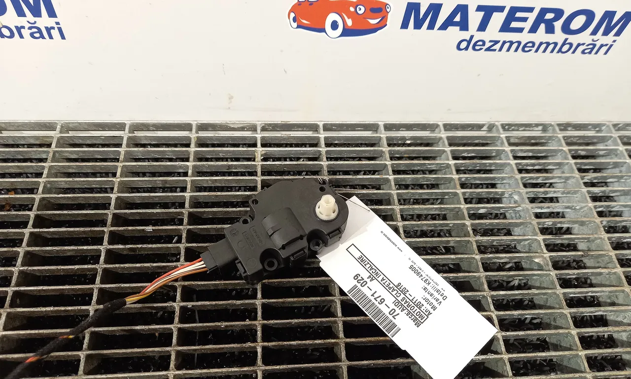 MOTORAS CLAPETA INCALZIRE AUDI A4 B8 2007-2017