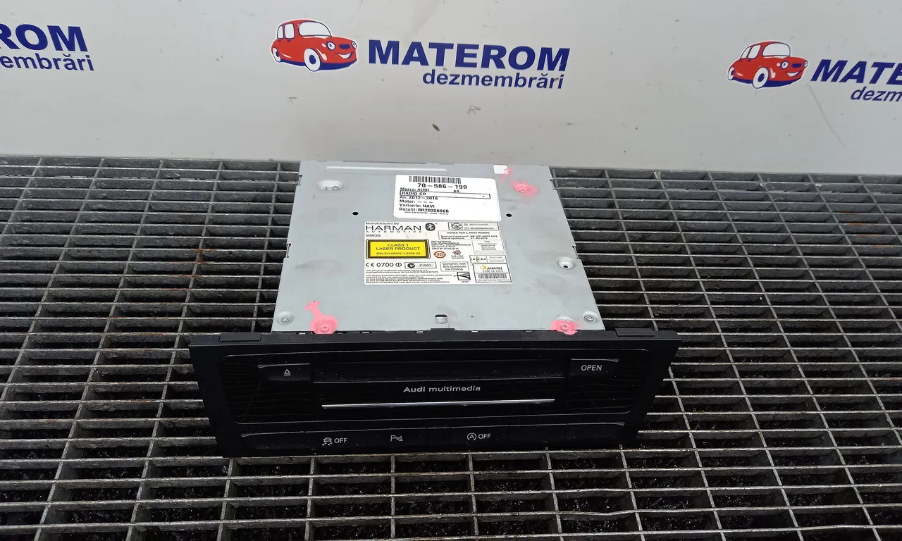 RADIO CD AUDI A4 B8 2007-2017
