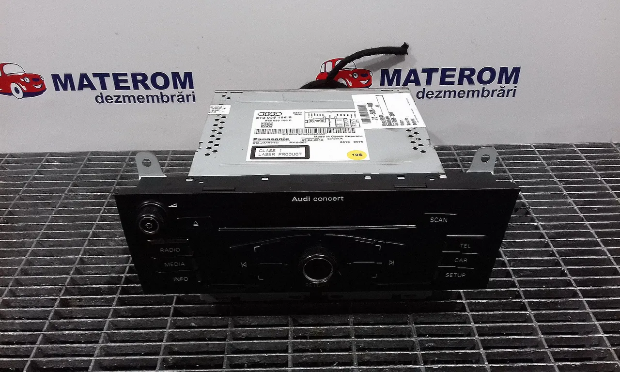 RADIO CD AUDI A4 B8 2007-2017