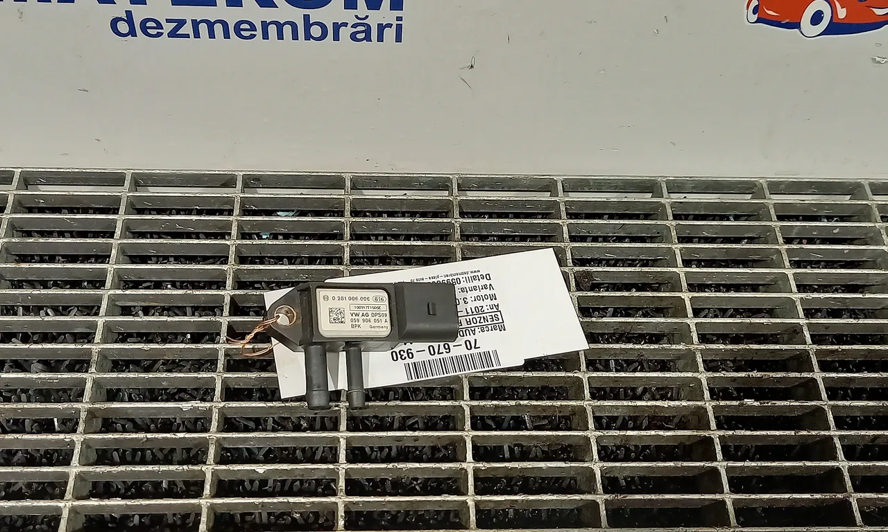 SENZOR FILTRU PARTICULE AUDI A4 B8 2007-2017