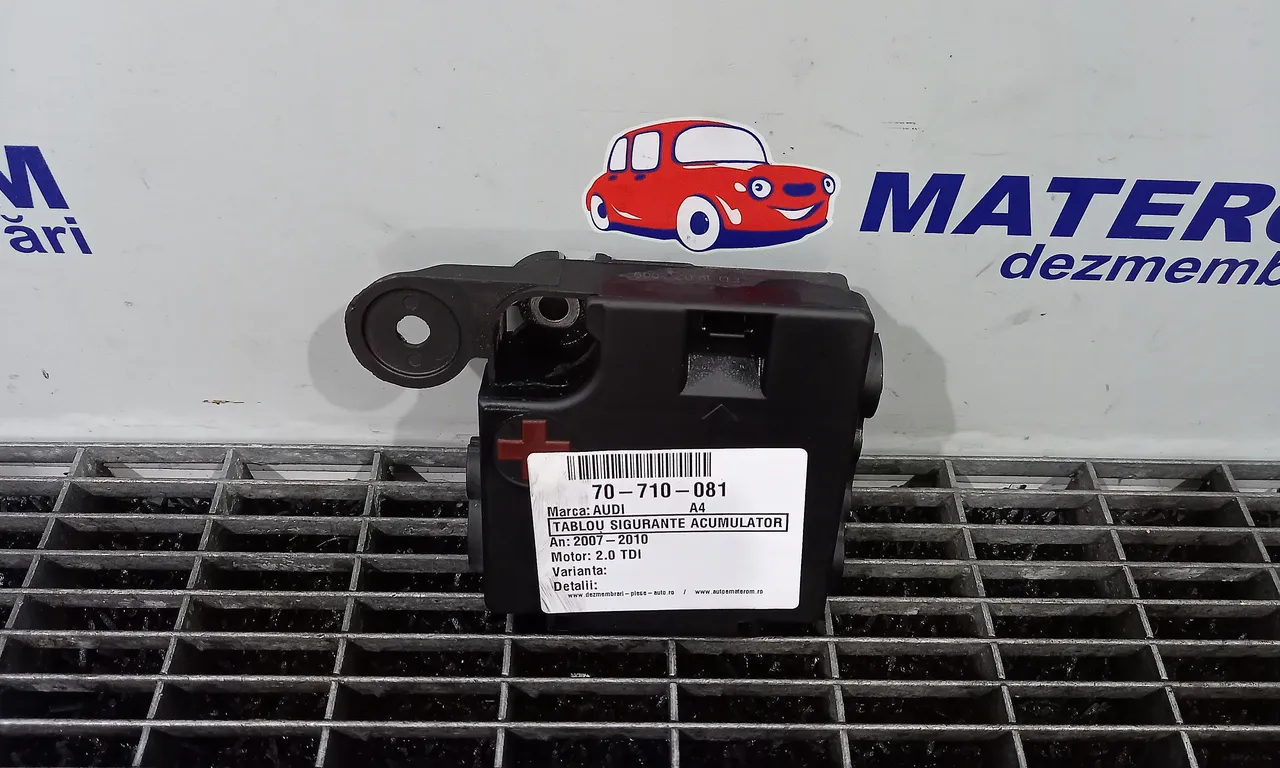 TABLOU SIGURANTE ACUMULATOR AUDI A4 B8 2007-2017