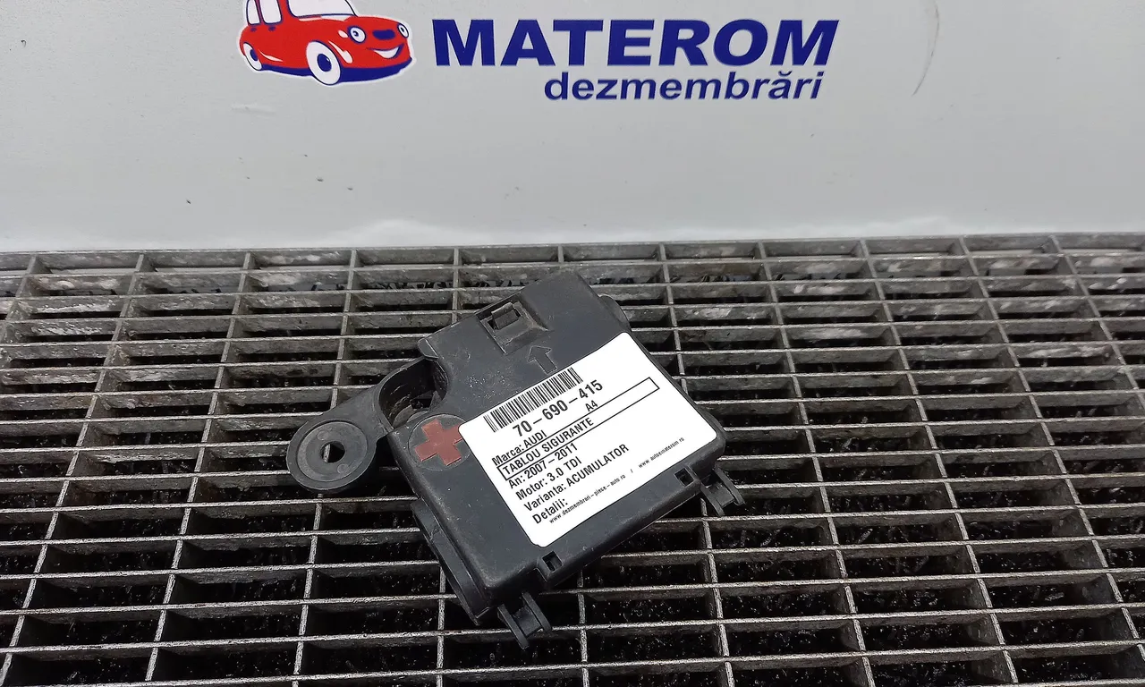 TABLOU SIGURANTE ACUMULATOR AUDI A4 B8 2007-2017