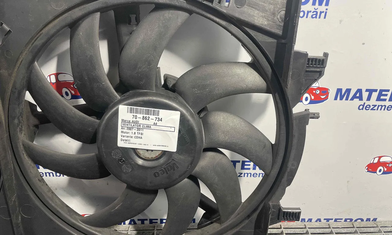 VENTILATOR CLIMA AUDI A4 B8 2007-2017