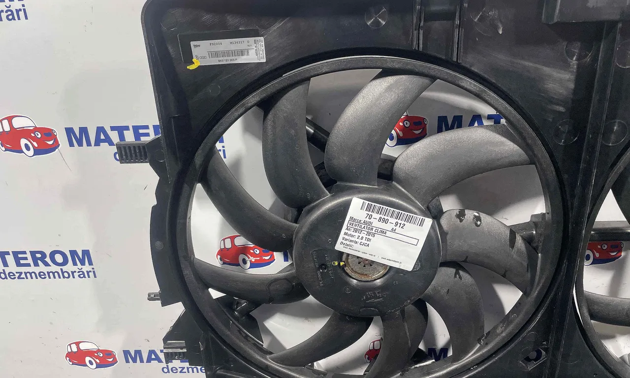 VENTILATOR CLIMA AUDI A4 B8 2007-2017