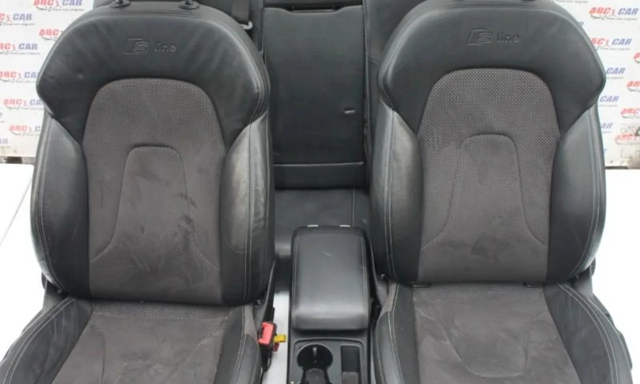 Interior din piele si alcantara S-Line AUDI A4 B8 2007-2017