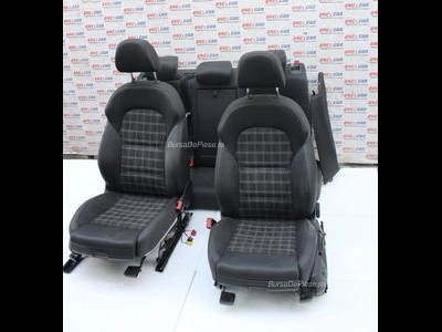 Interior textil AUDI A4 B8 2007-2017, vedere frontata
