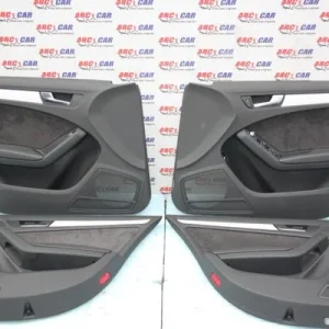 Set tapiterii usi AUDI A4 B8 2007-2017, vedere frontata