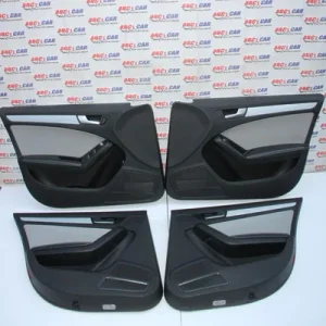 Set tapiterii usi AUDI A4 B8 2007-2017, vedere frontata