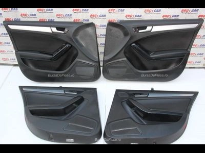 Set tapiterii usi piele AUDI A4 B8 2007-2017, vedere frontata
