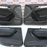Set tapiterii usi piele AUDI A4 B8 2007-2017, vedere frontata