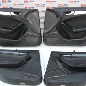 Set tapiterii usi piele AUDI A4 B8 2007-2017, vedere frontata