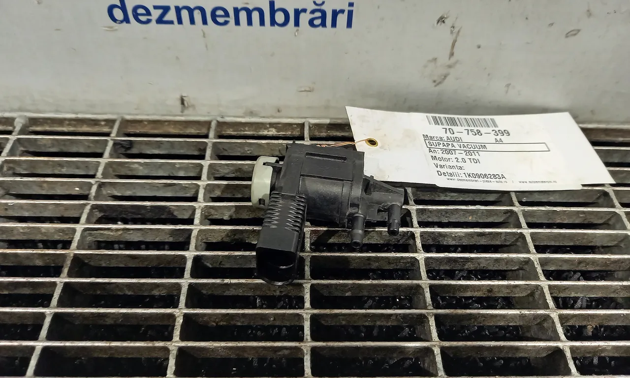 SUPAPA VACUUM AUDI A4 B8 2007-2017