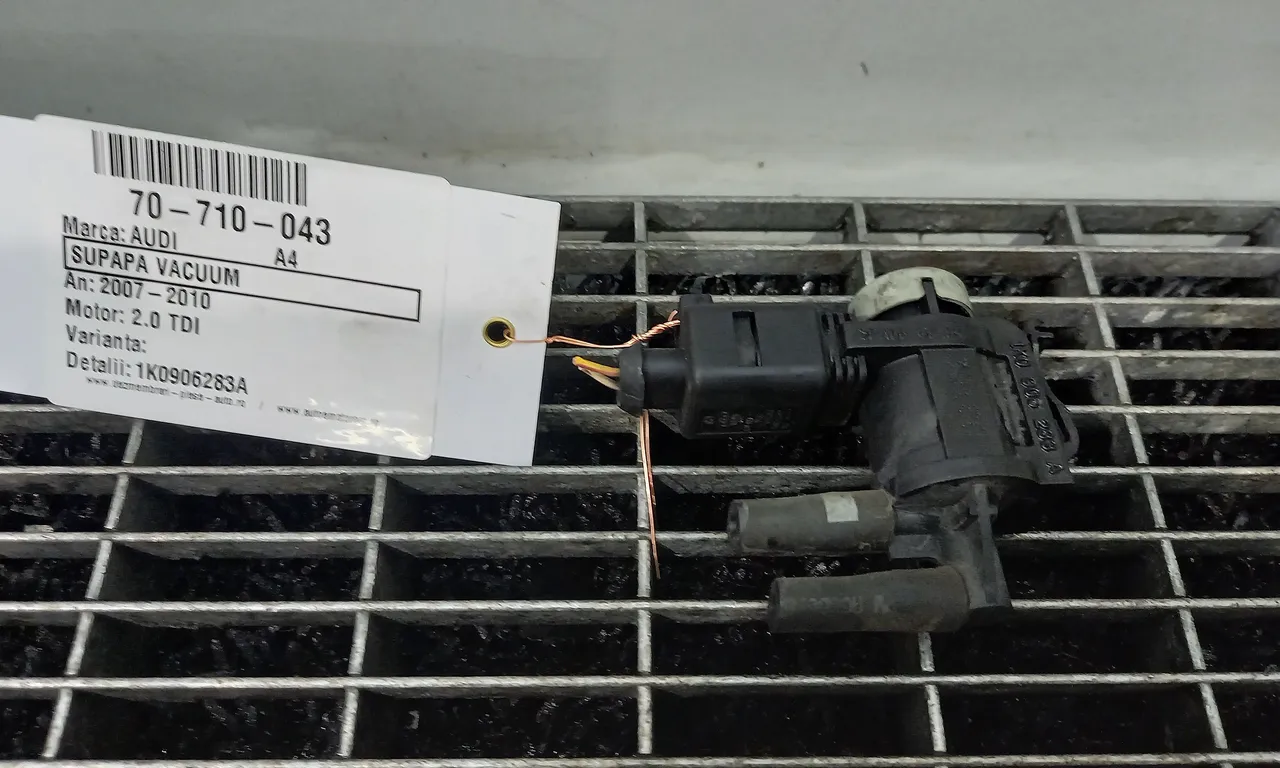 SUPAPA VACUUM AUDI A4 B8 2007-2017