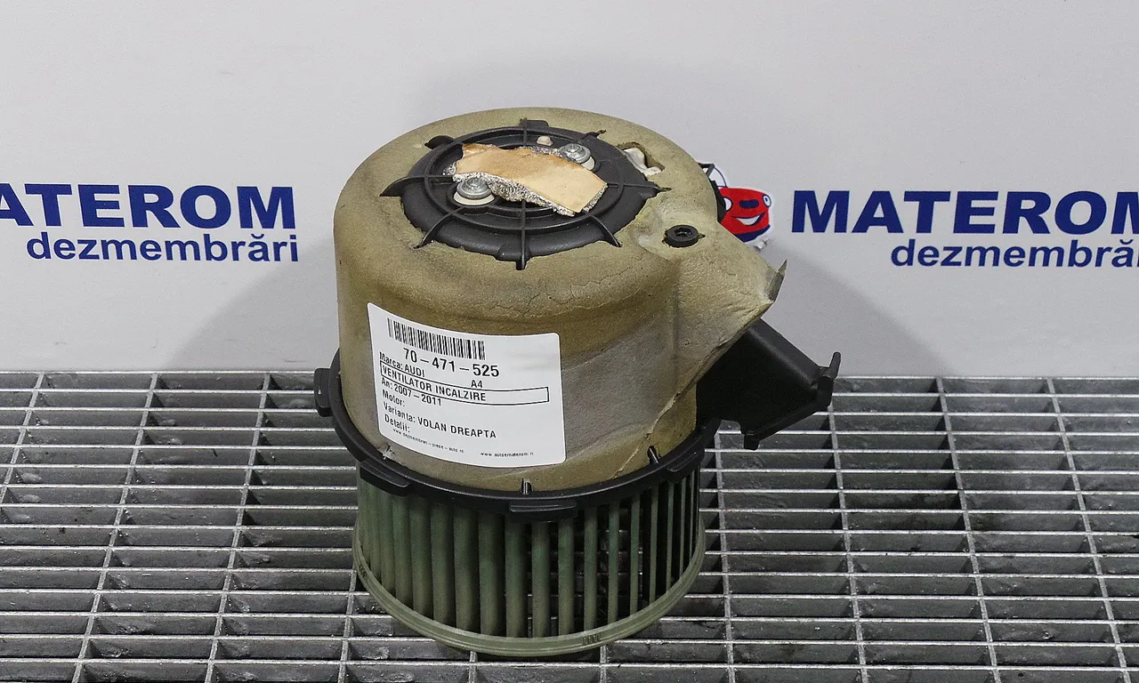 VENTILATOR INCALZIRE AUDI A4 B8 2007-2017