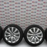 Set jante aliaj R17, ET47 AUDI A4 B8 2007-2017 8K0601025C, vedere frontata