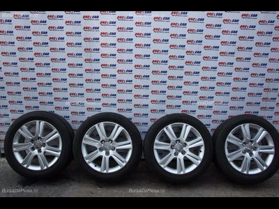 Set jante aliaj R17 AUDI A4 B8 2007-2017 oe 8K0601025B, vedere frontata