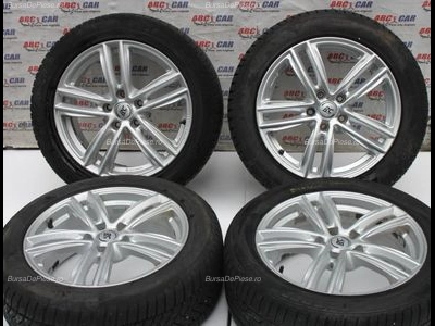 Set jante aliaj R17 RC DESIGN AUDI A4 B8 2007-2017, vedere frontata