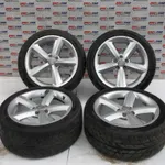 Set jante aliaj R18 AUDI A4 B8 2007-2017 8K0601025Q, vedere frontata