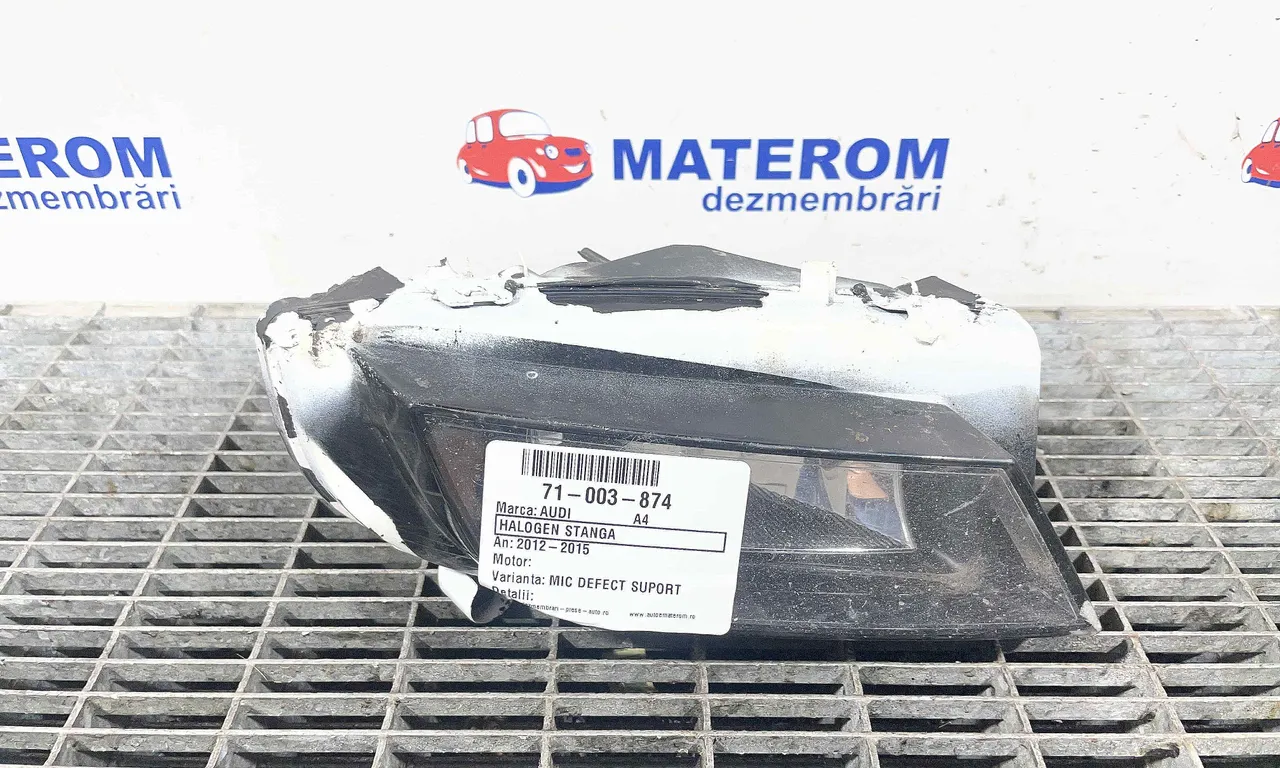 HALOGEN STANGA AUDI A4 B8 Avant 2007-2017