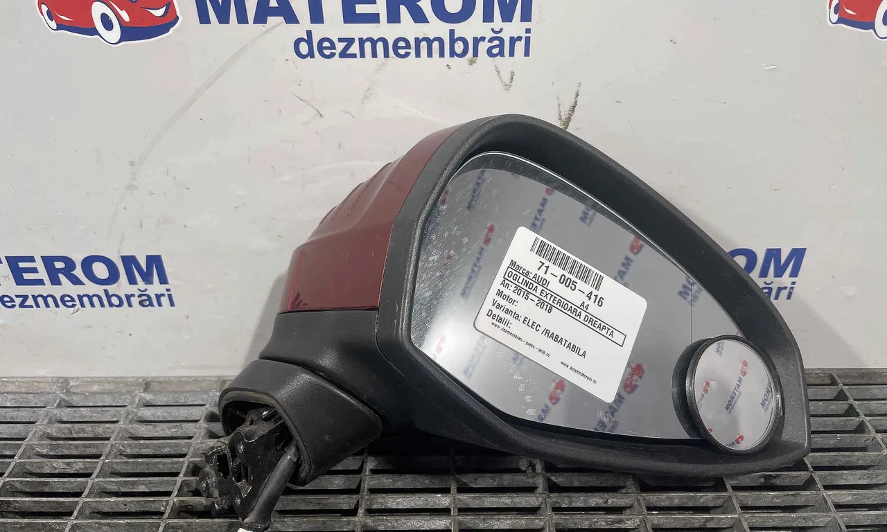 OGLINDA EXTERIOARA DREAPTA AUDI A4 B9 2015-2018