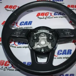 Volan din piele cu comenzi si padele AUDI A4 B9 2015-2026 8W0419091EK, vedere frontata