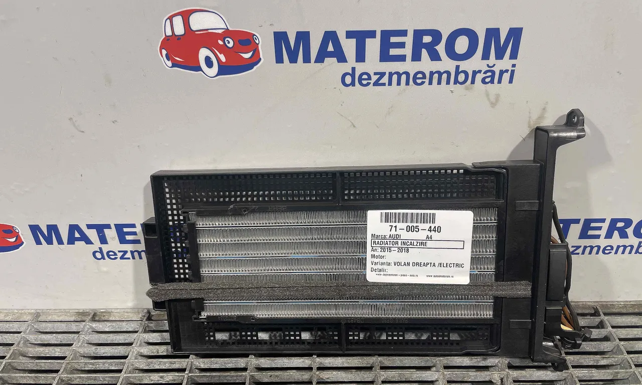 RADIATOR INCALZIRE AUDI A4 B9 2015-2018