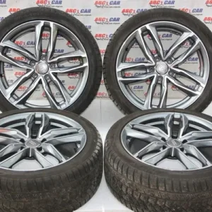 Set jante aliaj R18 AUDI A4 B9 2015-2026, vedere frontata