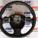 Volan piele cu comenzi si padele AUDI A5 2007-2017 8R0419091G, vedere laterala