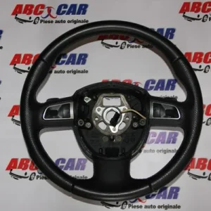 Volan piele cu comenzi si padele AUDI A5 2007-2017 8R0419091G, vedere frontata
