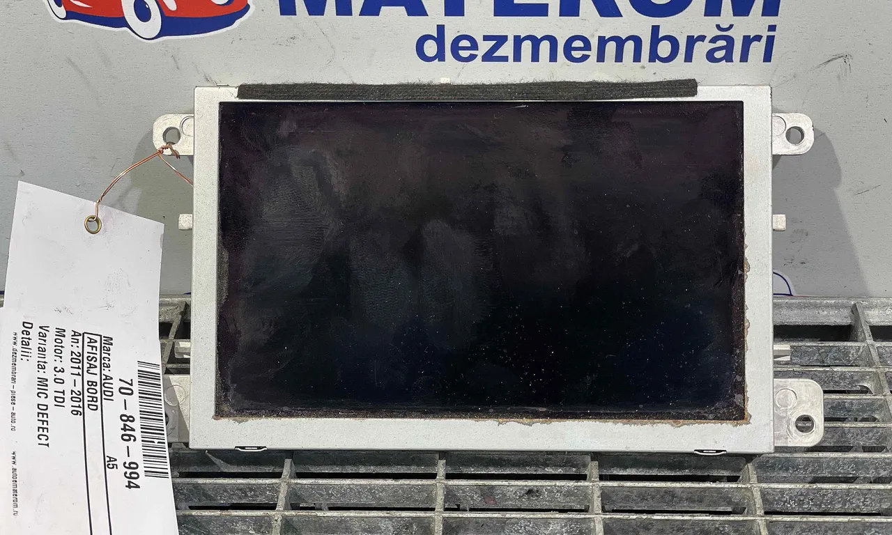 AFISAJ BORD AUDI A5 2007-2017