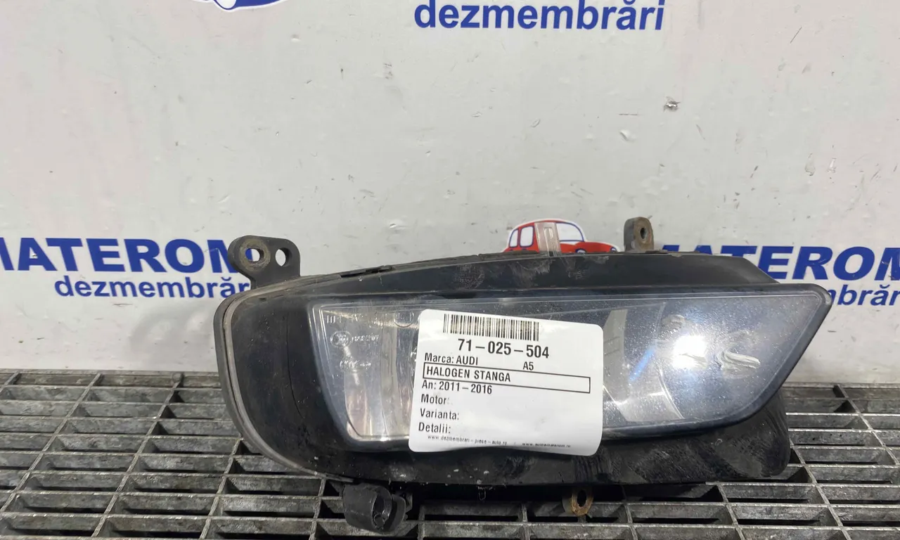HALOGEN STANGA AUDI A5 2007-2017
