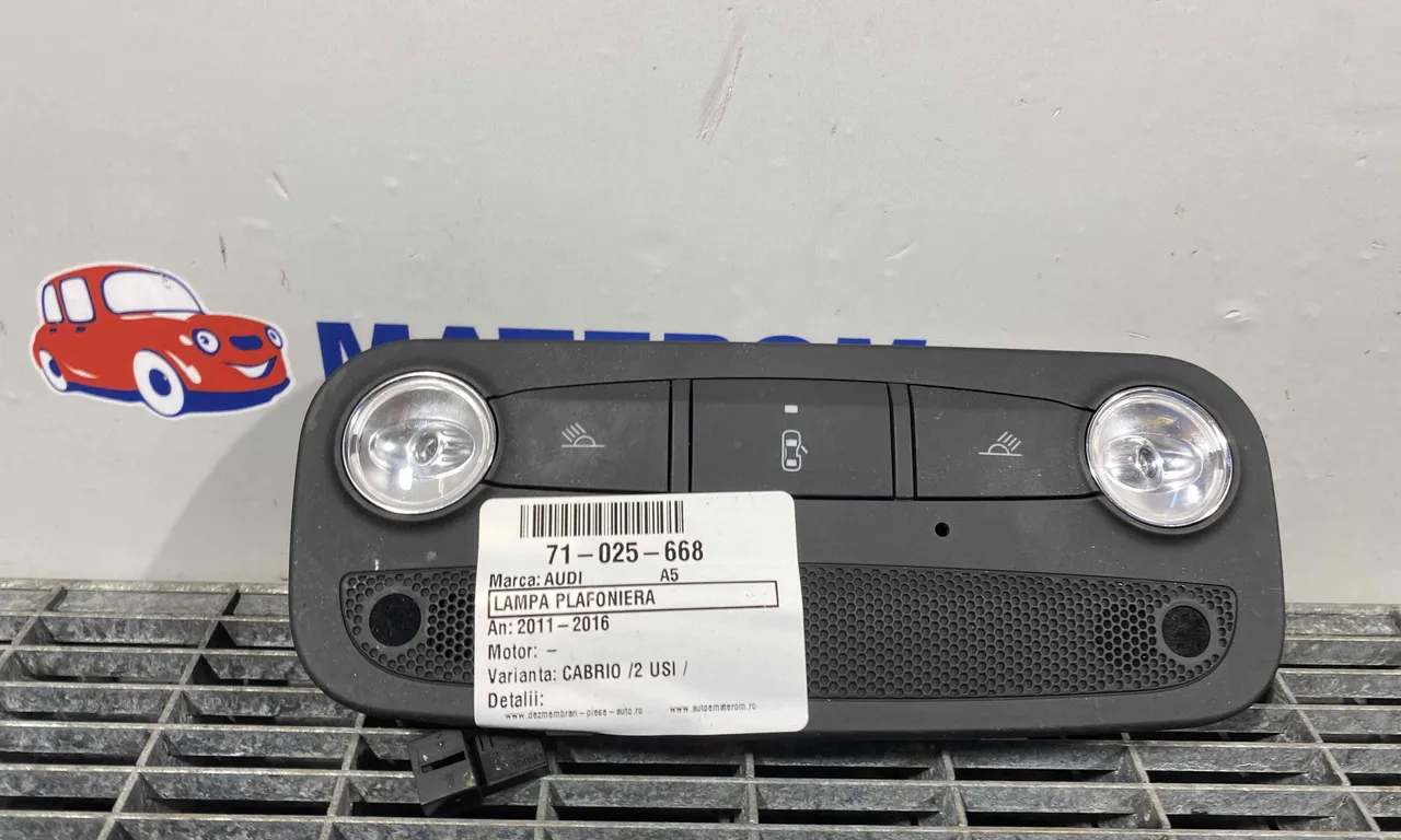 LAMPA PLAFONIERA AUDI A5 2007-2017