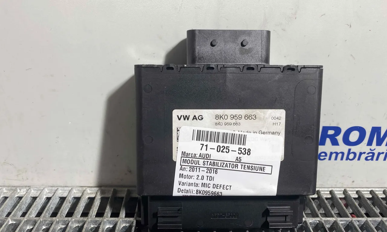 MODUL STABILIZATOR TENSIUNE AUDI A5 2007-2017