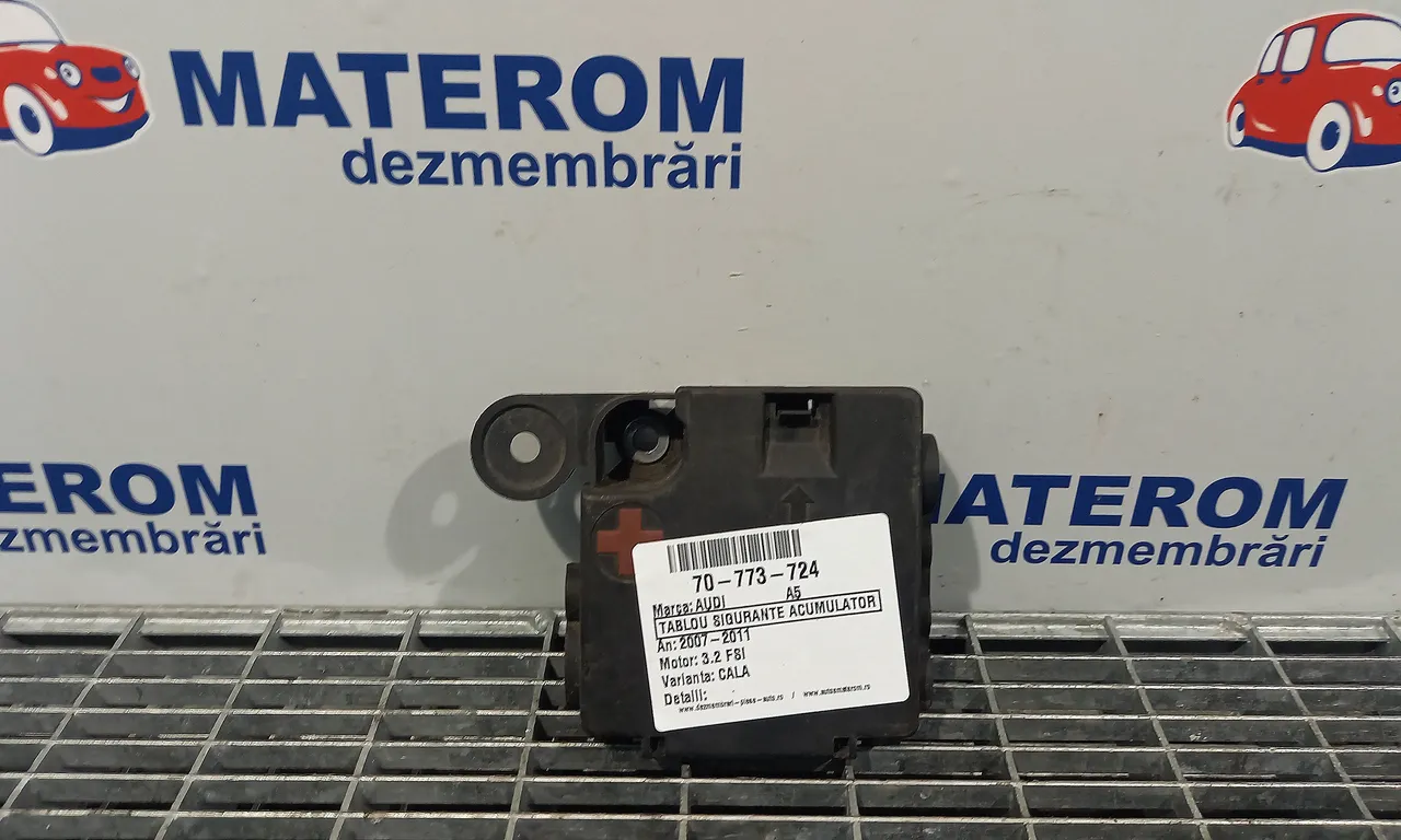 TABLOU SIGURANTE ACUMULATOR AUDI A5 2007-2017