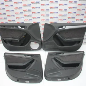 Set tapiterii usi cu alcantara AUDI A5 2007-2017, vedere frontata