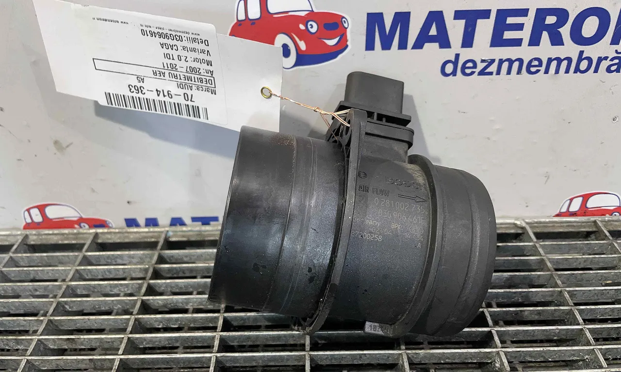 DEBITMETRU AER AUDI A5 2007-2017