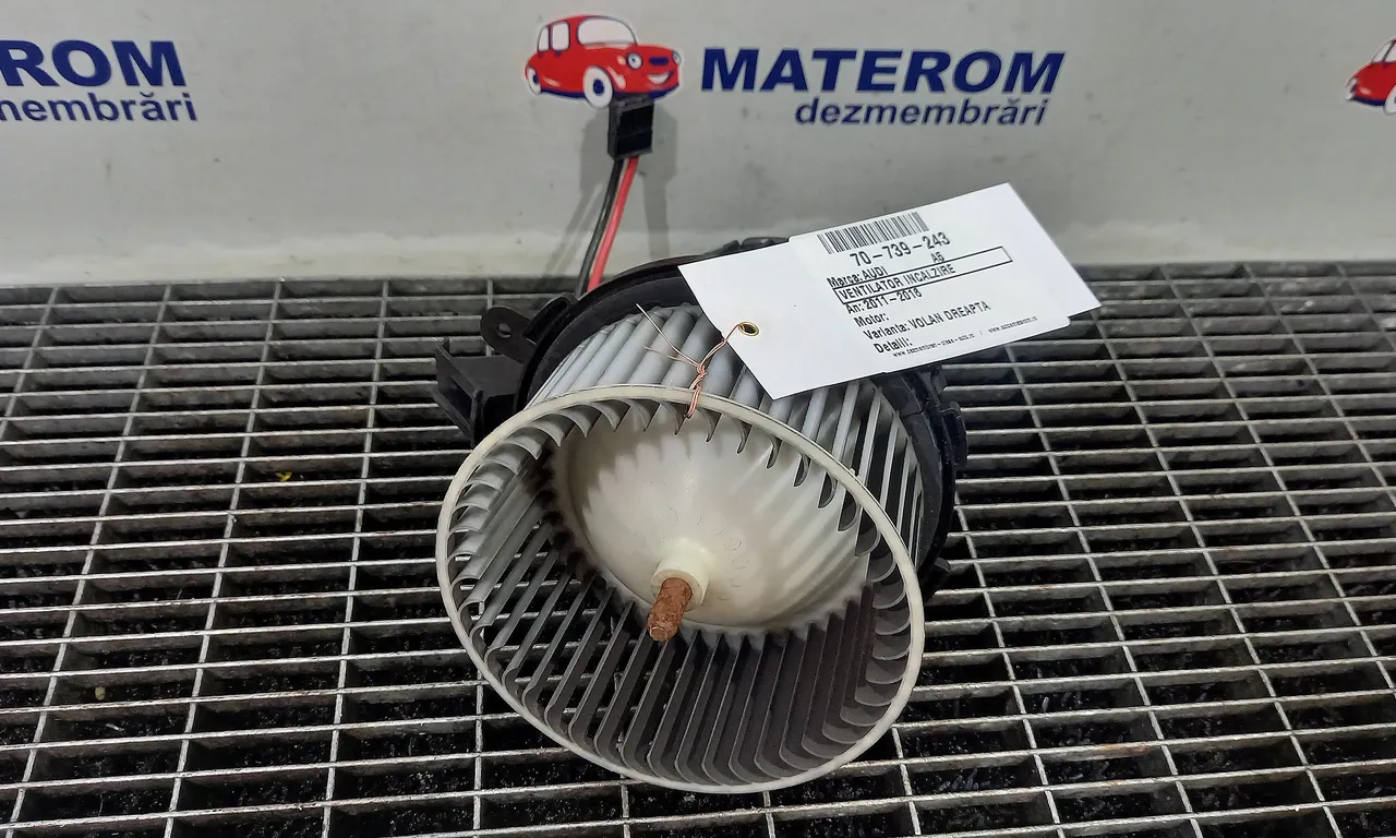 VENTILATOR INCALZIRE AUDI A5 2007-2017