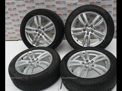 Set jante aliaj R17 RC DESIGN AUDI A5 2007-2017, vedere frontata