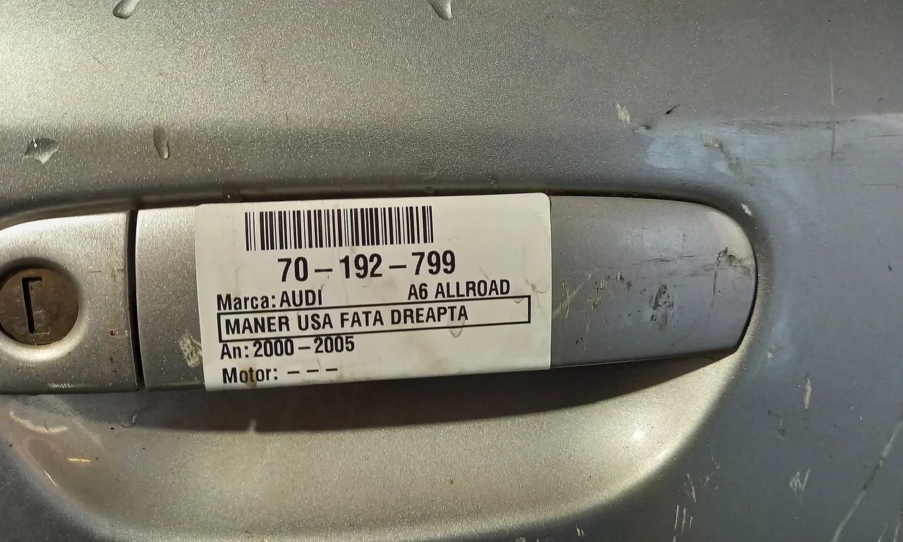 MANER USA FATA DREAPTA AUDI A6 ALLROAD C5 2000-2005