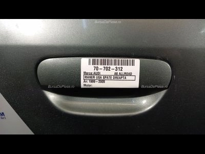 MANER USA SPATE DREAPTA AUDI A6 ALLROAD C5 2000-2005, vedere frontata