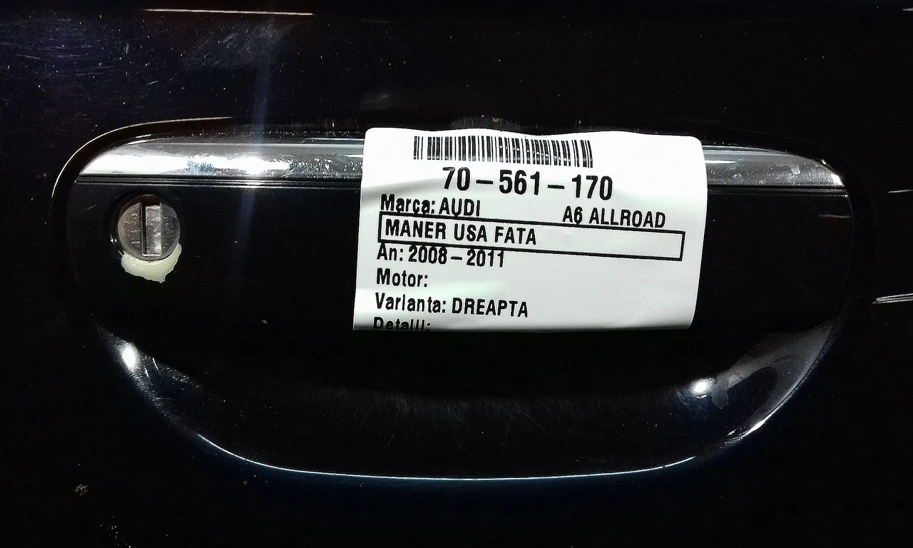 MANER USA FATA DREAPTA AUDI A6 Allroad C6 2006-2011