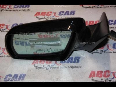 Oglinda stanga heliomata (10 fire) AUDI A6 C5 1997-2005, vedere frontata