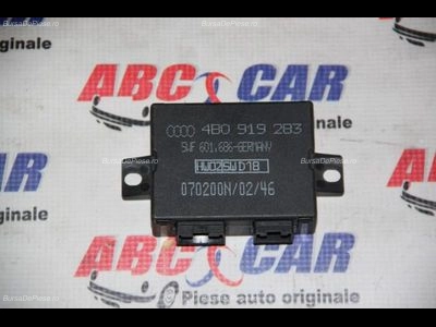 Modul senzori parcare AUDI A6 C5 1997-2005 oe 4B0919283, vedere frontata