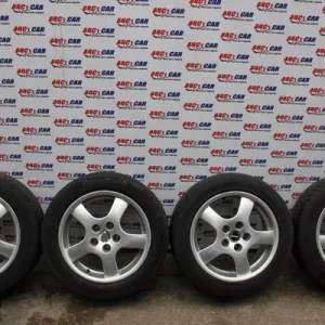 Set jante aliaj BORBET R16 AUDI A6 C5 1997-2005, vedere frontata