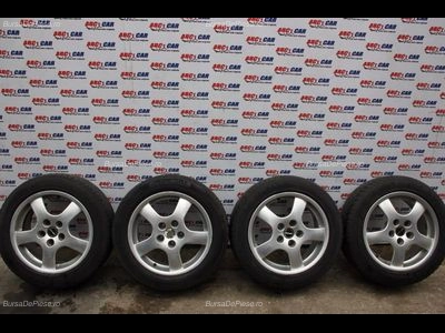 Set jante aliaj BORBET R16 AUDI A6 C5 1997-2005, vedere frontata