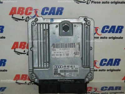 Calculator motor AUDI A6 C6 2004-2011 oe 4F0907401B, vedere frontata