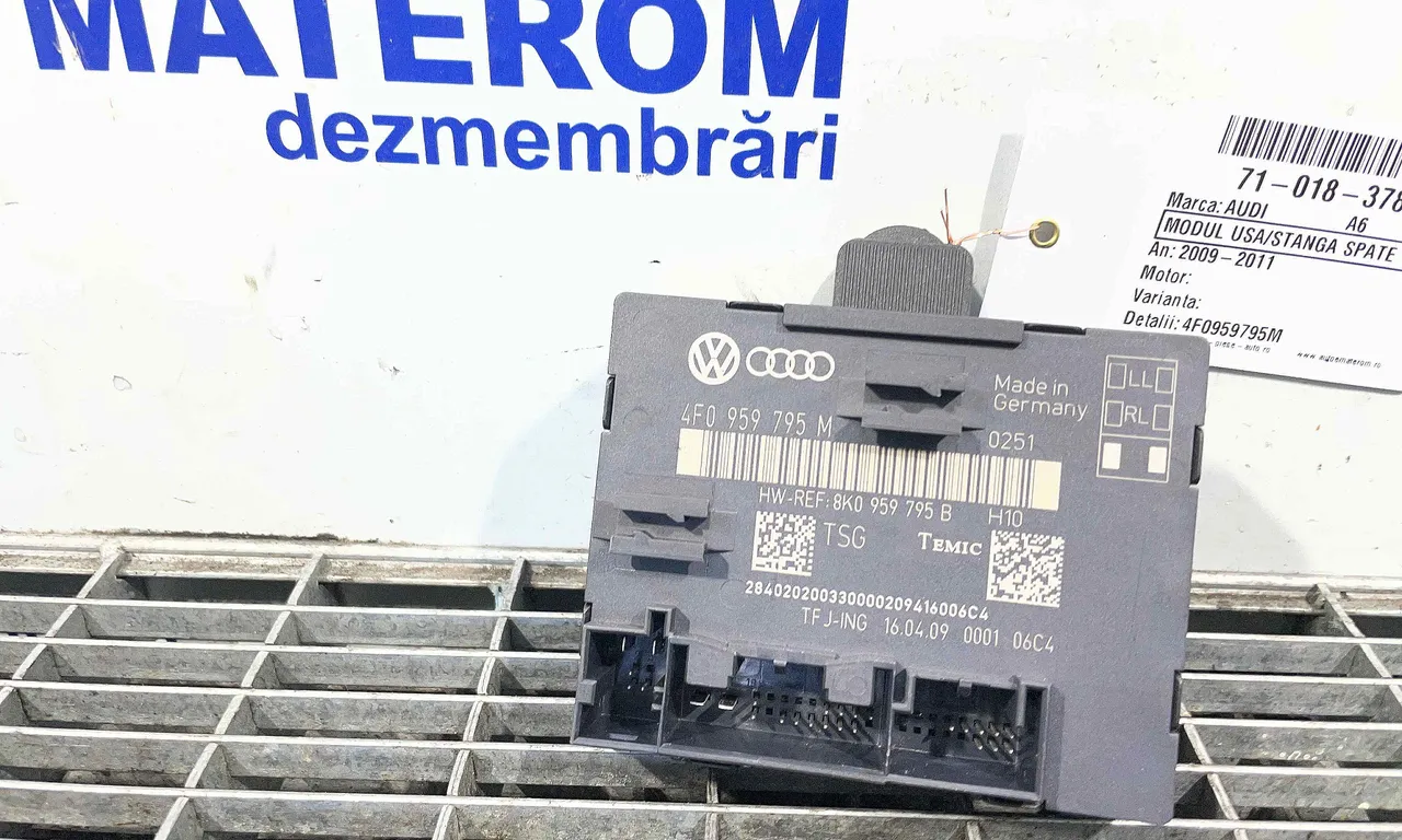 MODUL USA/STANGA SPATE AUDI A6 C6 2004-2011