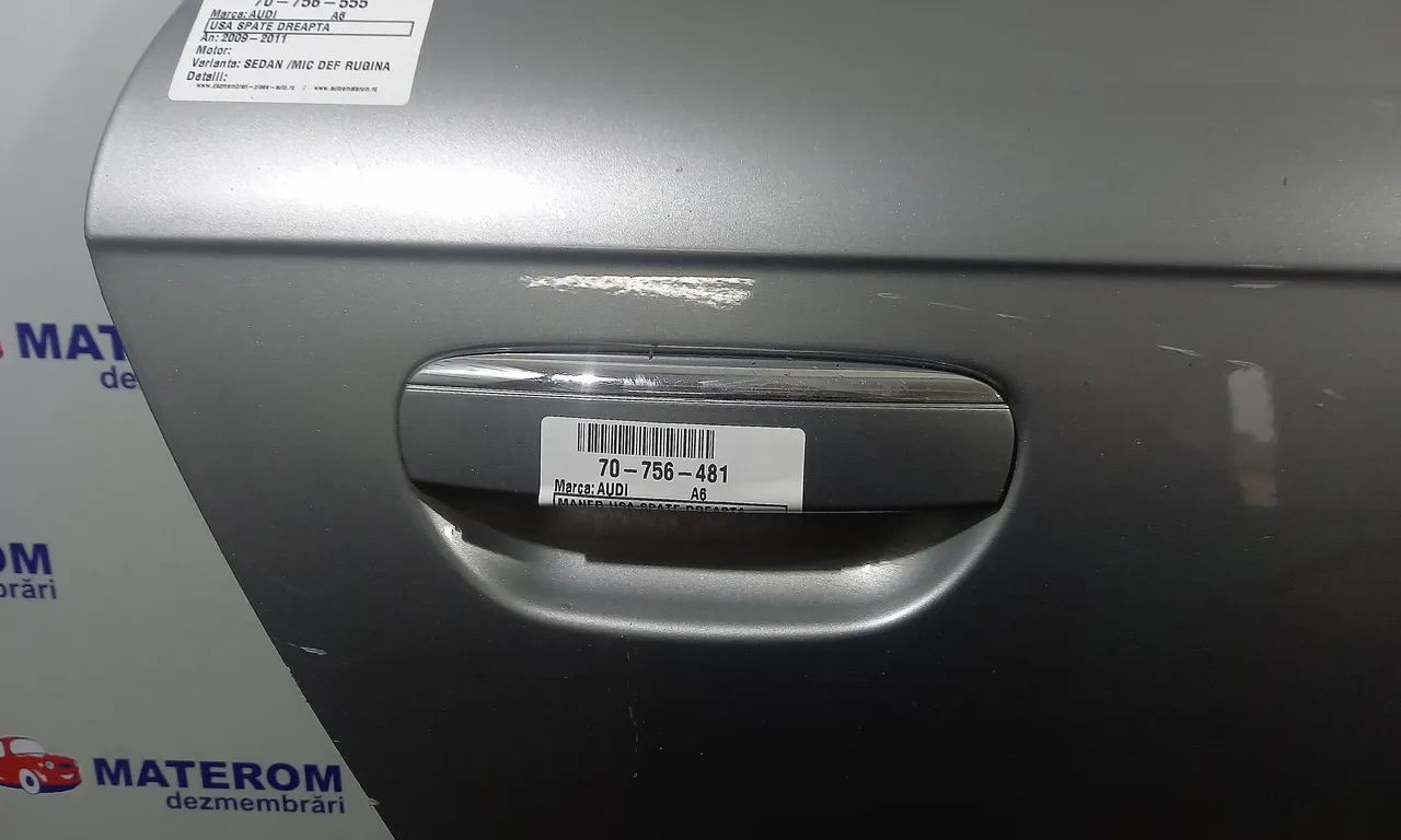 MANER USA SPATE DREAPTA AUDI A6 C6 Avant 2004-2011
